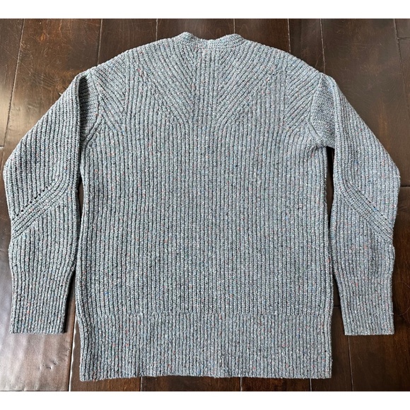 Rag & Bone Women's Eco Donegal V-Neck Sweater in Blue, Size Small - Picture 10 of 12